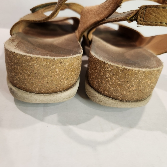 Dansko Marcy Sandals Womens Strappy Wedge Heel Ankle Strap Sz 40 US 9.5 - 10 M - Picture 6 of 12